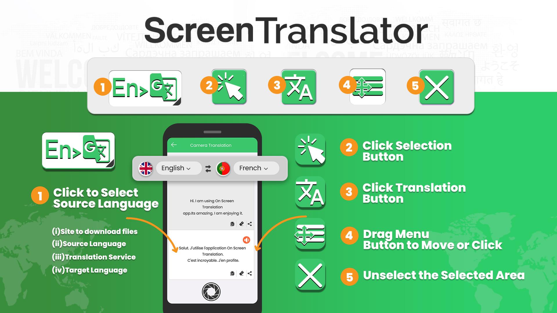 Скачать Translate - Screen Translator на ПК | Официальный представитель  GameLoop