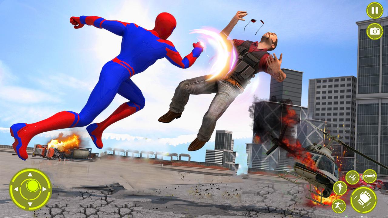 Spider Rope Hero Man Games Game for Android - Download