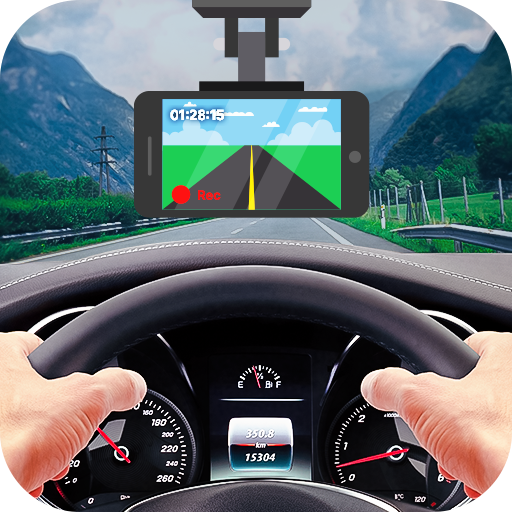 スピードメーターダッシュカム：制限速度とカービデオアプリ