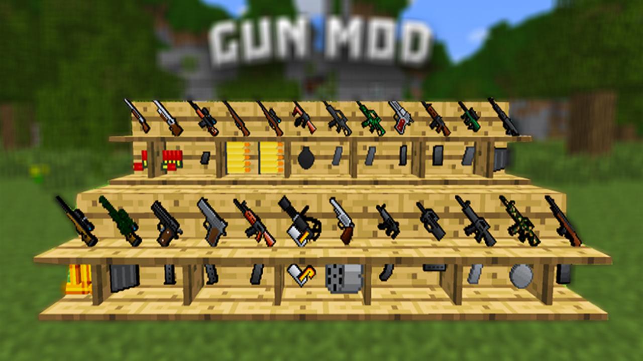 Скачать Guns Mod for Minecraft PE 2022 на ПК | Официальный представитель  GameLoop