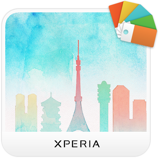 XPERIA™ Cityscape Tokyo Theme