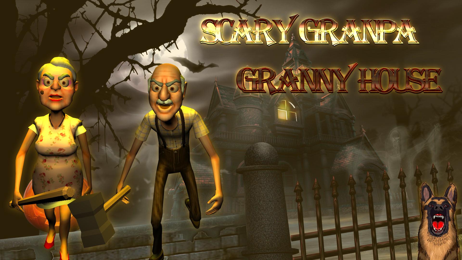 Download Scary Grandpa Granny House android on PC