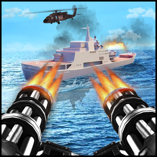 नौसेना युद्ध गोली मार 3D:गनर य