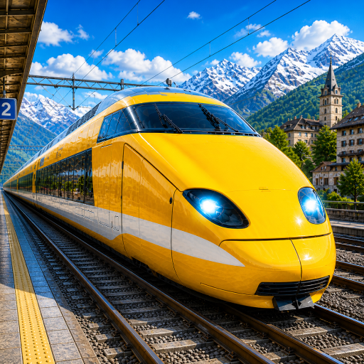 Train Driving Sim - Train Game