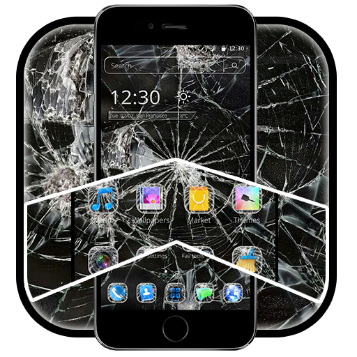 Crack Glass Theme