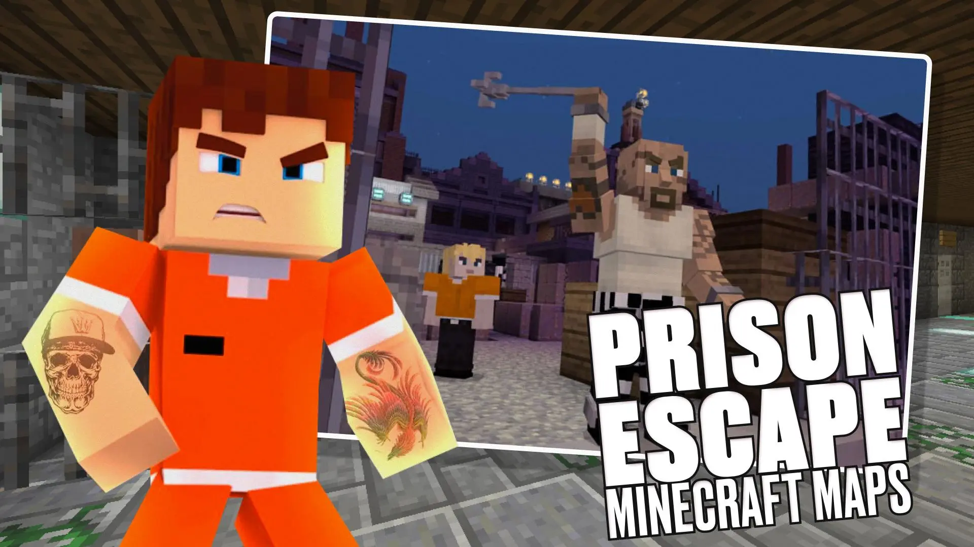 Download Prison Escape Minecraft Maps android on PC