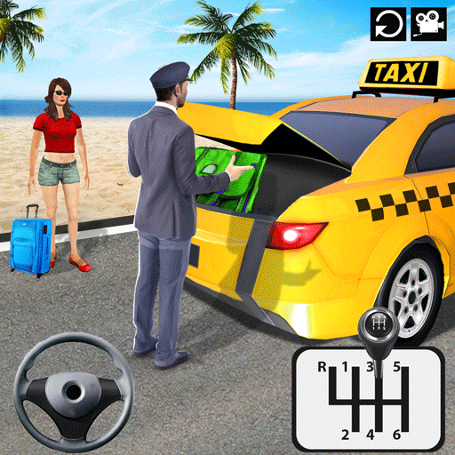 Trò chơi giả lập xe taxi 3d