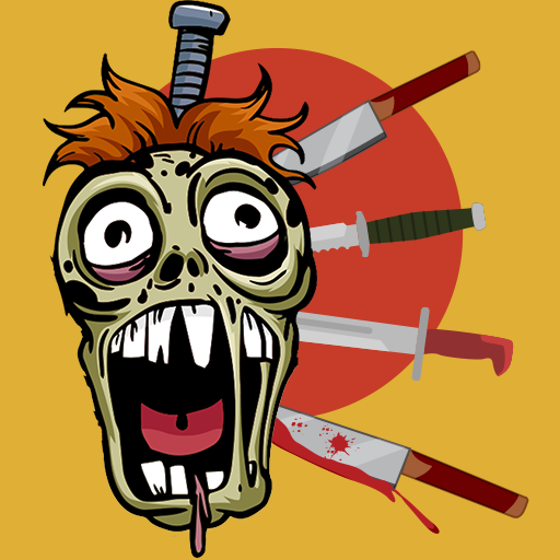 Knife Hit Zombie Head Shoot