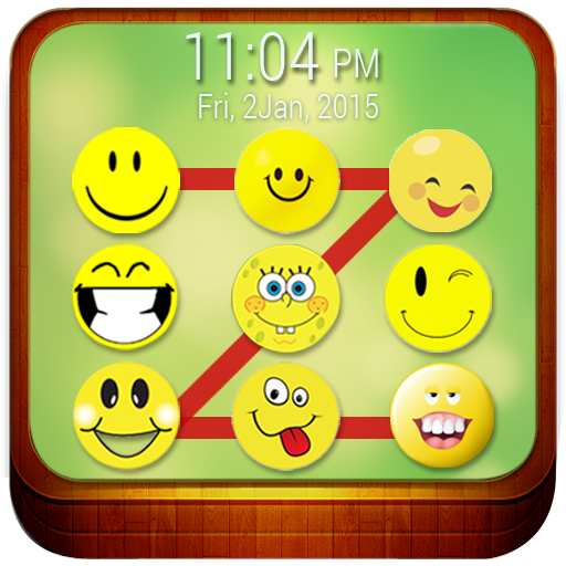 Emoji Ve Smiley Kilit Ekranı
