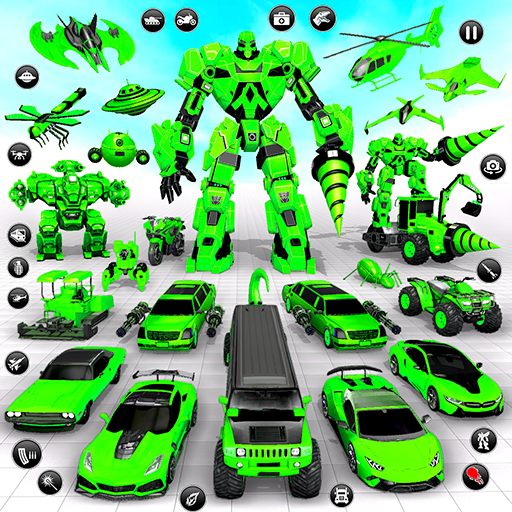 Dino Robot Car Transform Game