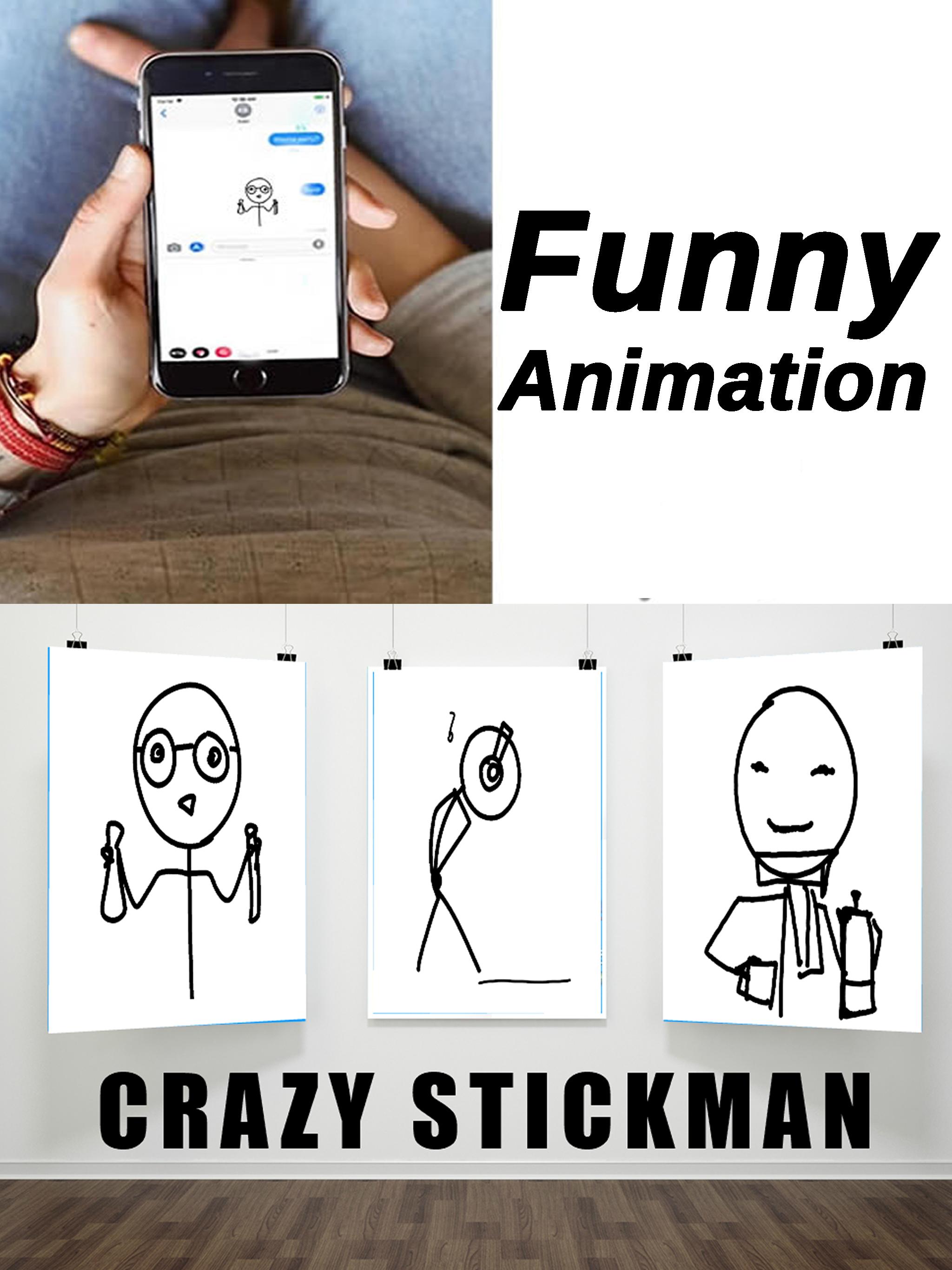 Скачать Stickman – Crazy Animated Stic на ПК | Официальный представитель  GameLoop