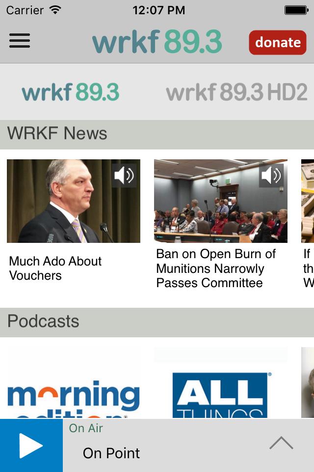 Download WRKF Public Radio App android on PC