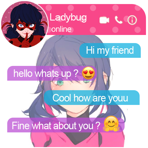 Fake Chat With Lady Bug