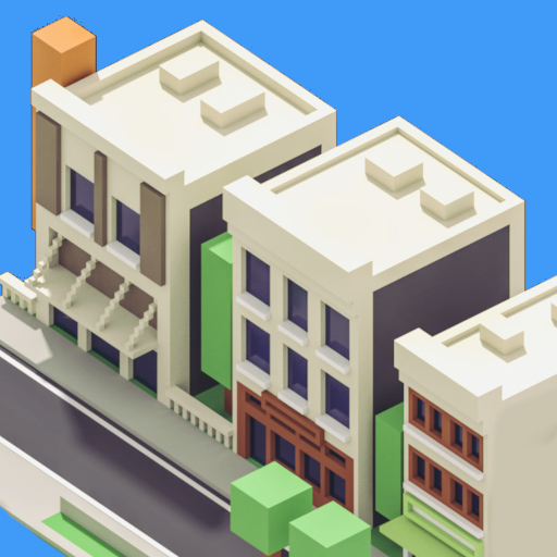 閑置城市建造 3D：大亨遊戲