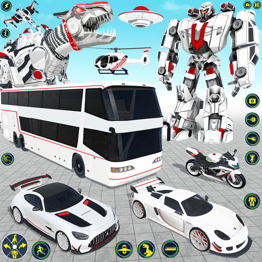 permainan robot bas sekolah
