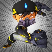 Superhero Boboiboy Galaxy Run