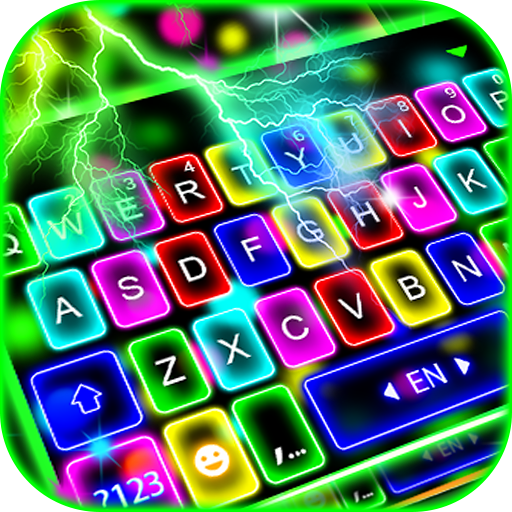 Thunder Neon Lights Keyboard T