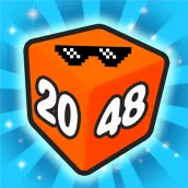 Mega cube 2048 3d merge game