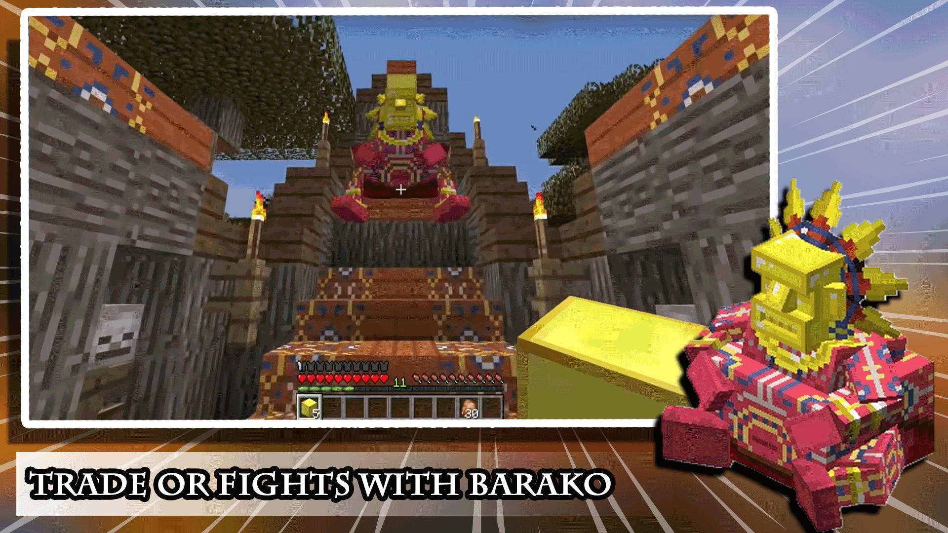 Download Mowzies Mobs Barako for MCPE android on PC