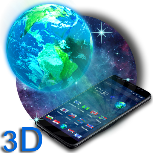 3D Dreamy Solid Earthテーマ