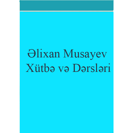 Alixan Musayev Xutbe, Dersleri