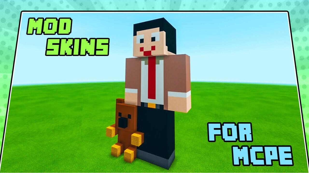 Скачать Addon Mod Mr.Bean Skins MCPE на ПК | Официальный представитель  GameLoop