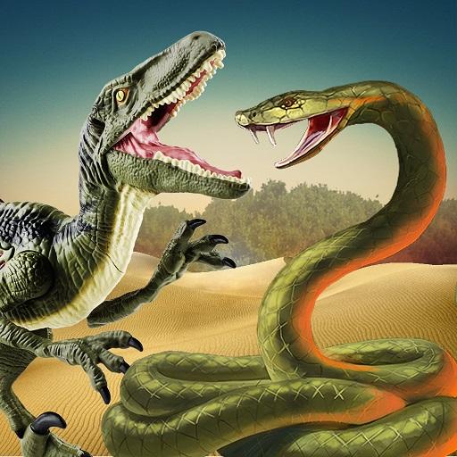 Angry Anaconda vs Dinosaur Sim