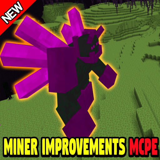 Minecraft PE için Addon Miner 