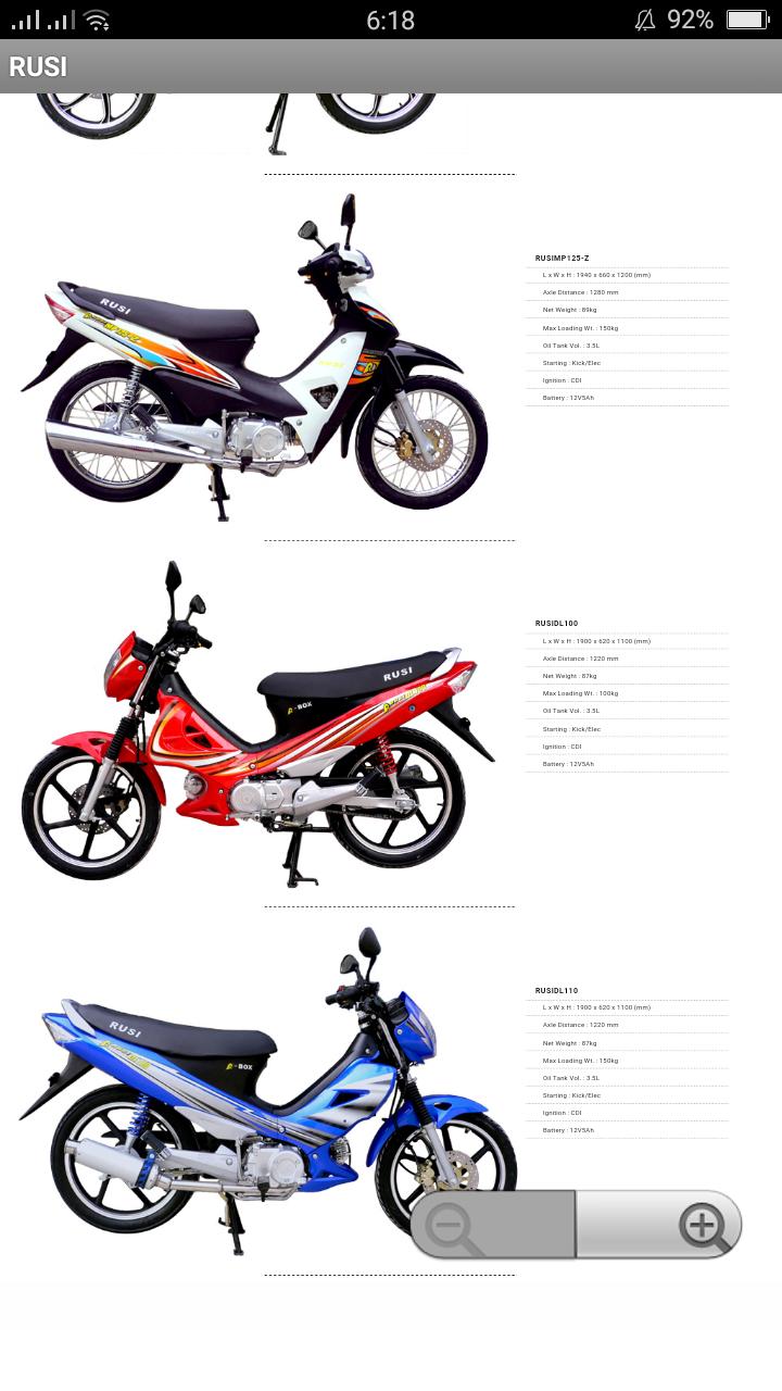 Rusi motorcycle deals website