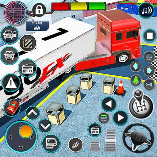 貨物 卡車 停車處 模擬器 2021年 3D 卡車 遊戲