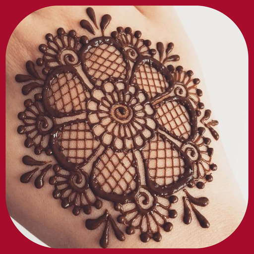 Gol Tikki Mehndi Designs