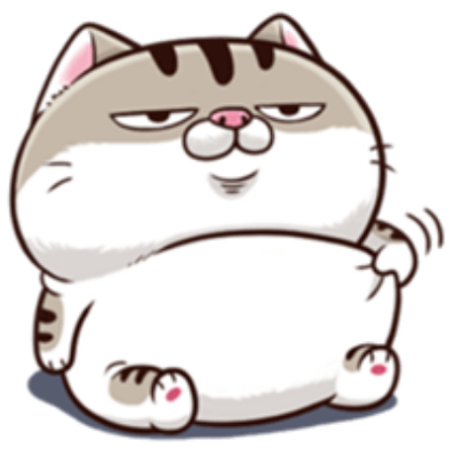 WAStickerApps Fat Cat Stickers