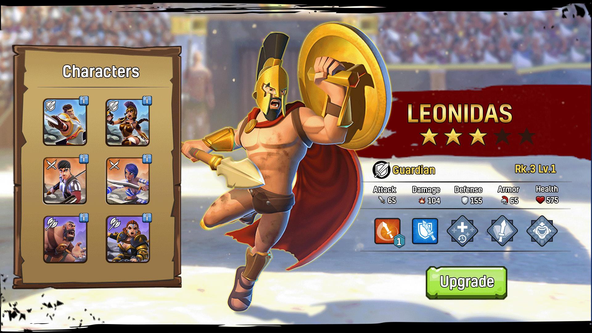 Скачать Gladiator Heroes: файтинги на ПК | Официальный представитель  GameLoop