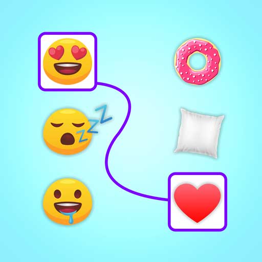 Emoji Matching Connect Puzzle