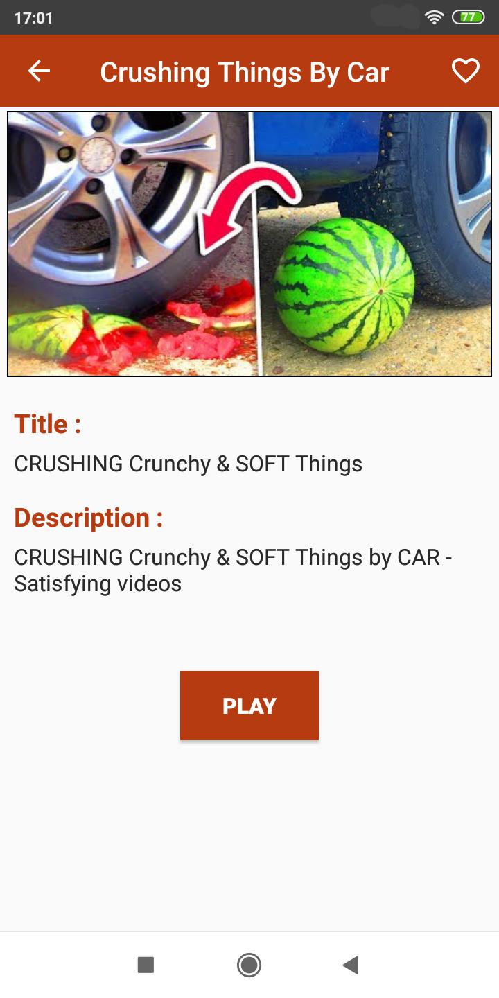 Download Crushing Things By Car Videos android on PC