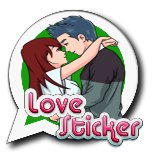 Love Romance Sticker for WhatsApp - Kiss and Hugs