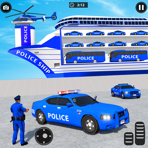 US Police Car Transport Games