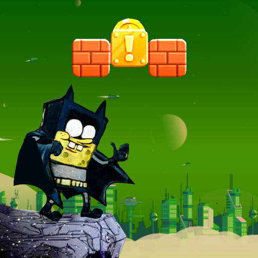 Superhero Sponge Stickman Dash