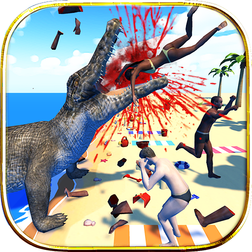 Crocodile Simulator Beach Hunt