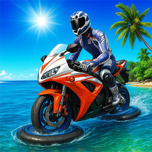 Bike Racing : Water Bike Games