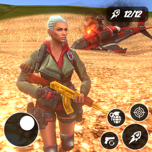 Fire Battle Squad Survival: Free Fire strike game