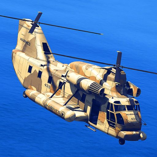 直升機貨運模擬 2021