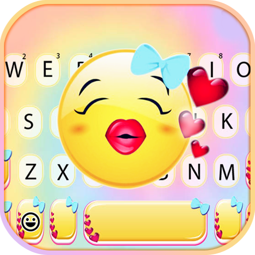 Lovely Kiss Emoji Keyboard The