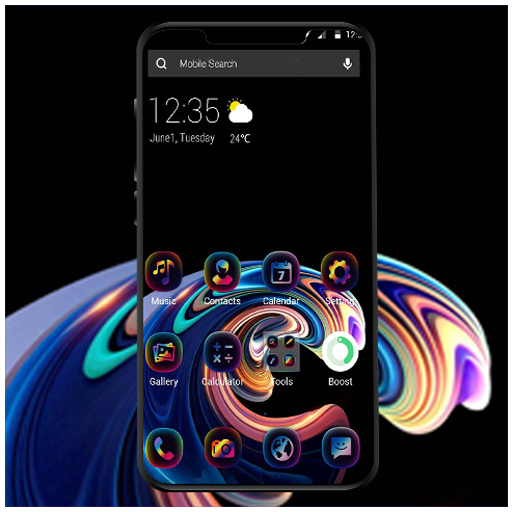 Colorfull APUS Launcher Theme