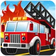Fire Station Town Firefighter