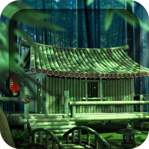 3D Bamboo House Live Wallpaper