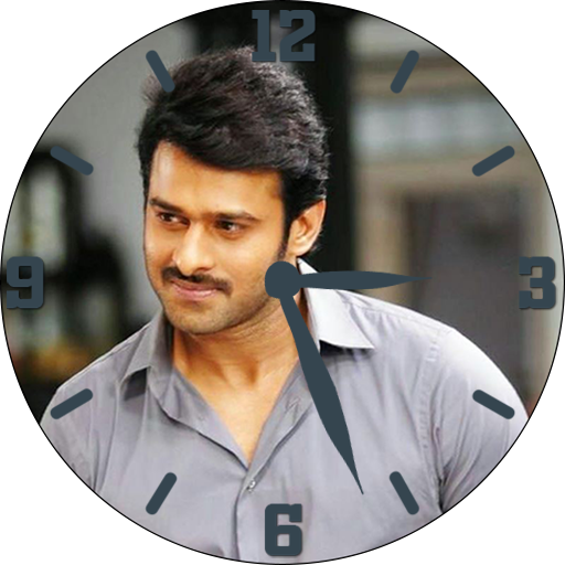 Prabhas Clock Wallpapers