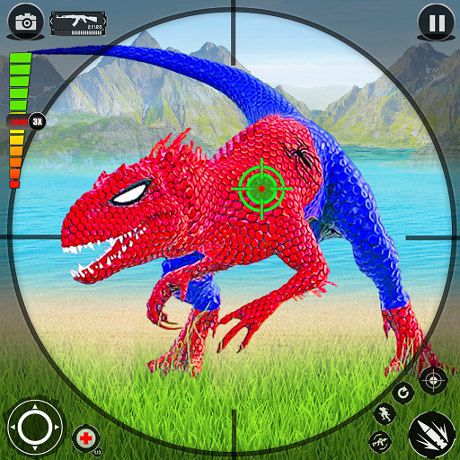 Wild Dino Hunter : 3D Gun Game