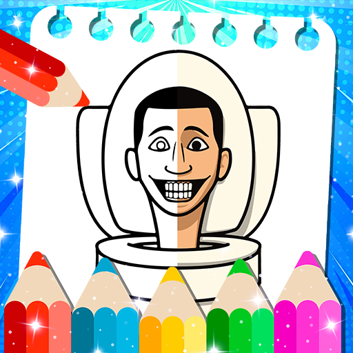 Skibidi Toilet Coloring Book