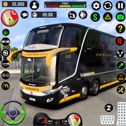 メガランプバススタント3Dドライブ